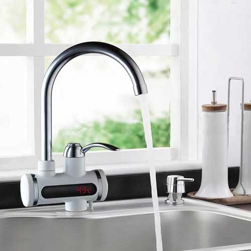 električna pipa za pretočni grelnik vode